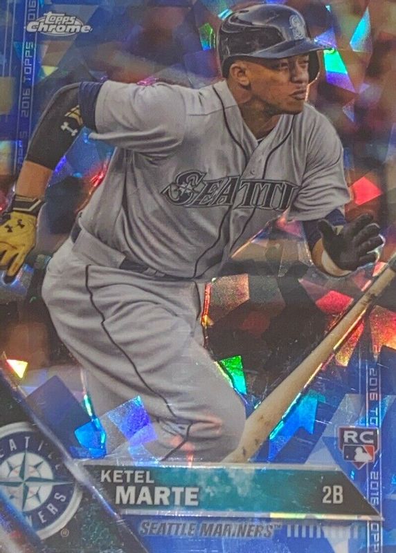 Ketel Marte 2016 Topps Chrome Sapphire Edition Base Rookie PSA 10