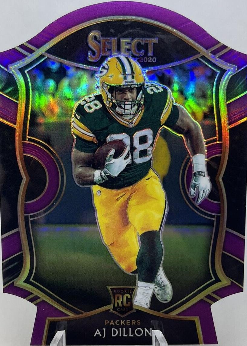 PANINI NFLカード GOLD STANDARD AJ DILLON GREEN BAY PACKERS 47/49 #264 送料無料 中古 IT1 AJ Dillon 2024 Exclusive Autographed Solid Gold Trading Coin