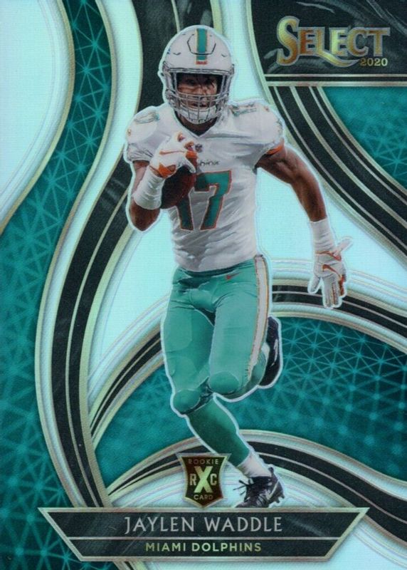 Jaylen Waddle 2021 Panini Prizm Silver Prizm Rookie Rc #338