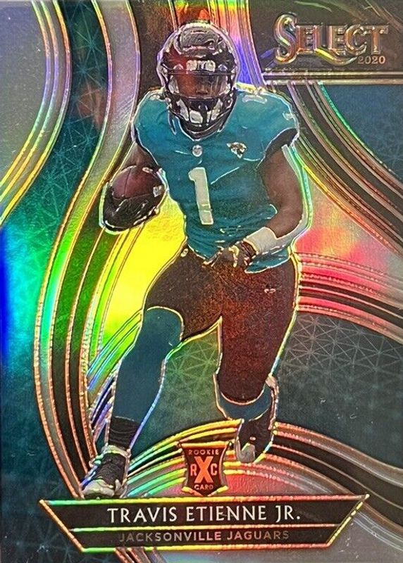 Travis Etienne Jr. 2020 Select #407 XRC Prizm RAW