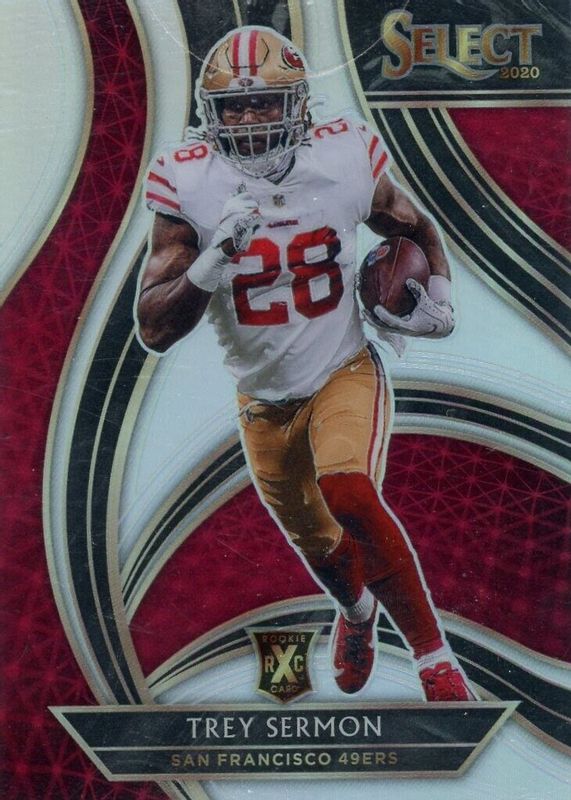 Trey Sermon 2020 Select #409 XRC Prizm SGC 9.5