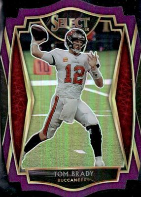 2020 Select #101 Premier Level Purple Die-Cut