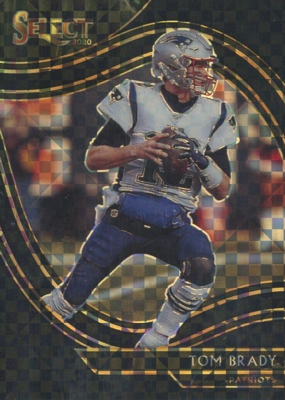 Tom Brady 2020 Select #301 Field Level Black /1 RAW