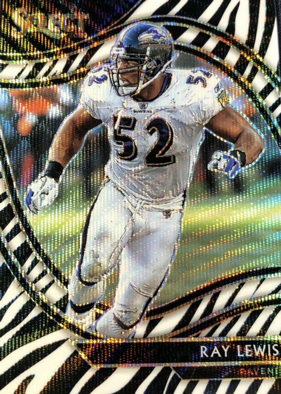 Ray Lewis 2020 Select #318 Field Level Zebra /(SSP) PSA 10