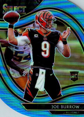 2020 Select #346 Field Level Light Blue Die-Cut