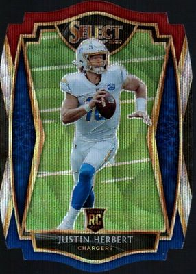 2020 Select #144 Premier Level Tri-Color Die-Cut