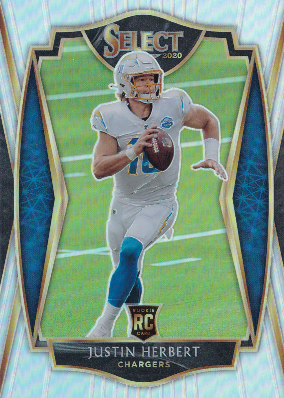 Justin Herbert 2020 Select #144 Premier Level Silver Price Guide