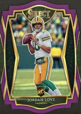 2020 Select #147 Premier Level Purple Die-Cut