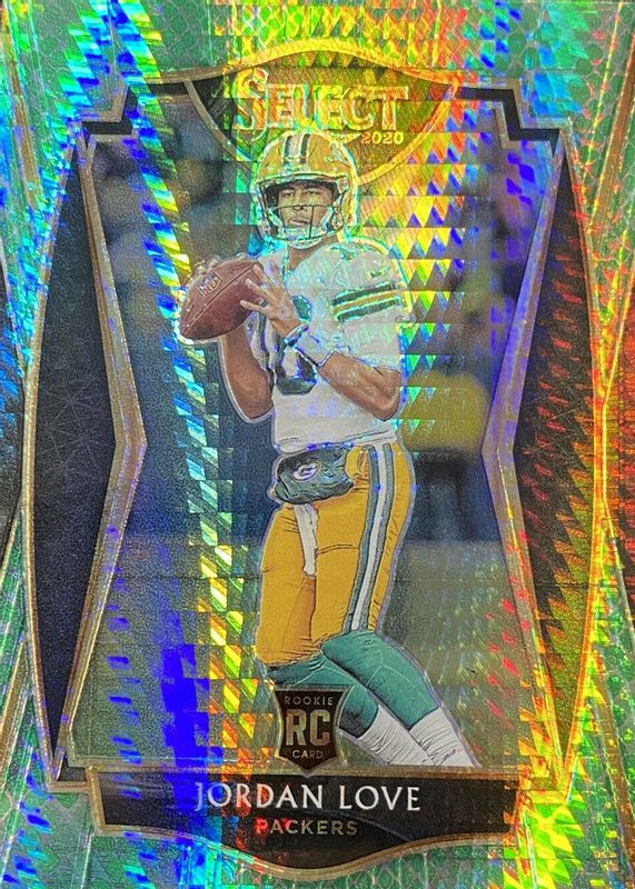 Jordan Love 2020 Select #147 Premier Level Tmall Dragon Scale /67 Rookie SGC 10