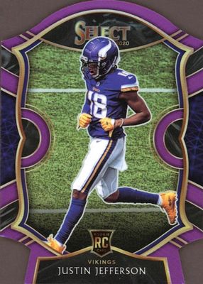 2020 Select #61 Concourse Purple Die-Cut