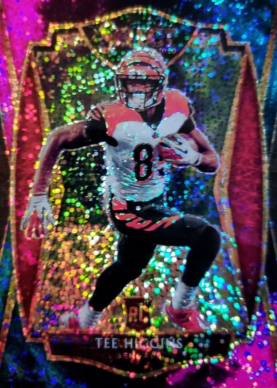 Tee Higgins 2020 Select #160 Premier Level Cosmic /(SSP) Rookie RAW