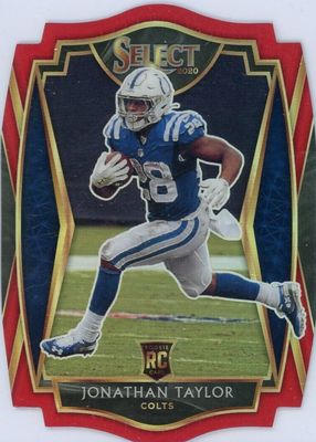 2020 Select #153 Premier Level Red Die-Cut