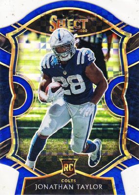 Jonathan Taylor 2020 Flawless #RPA-JTA Rookie Patch Auto /25