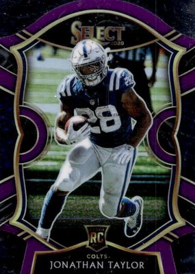 2020 Select #53 Concourse Purple Die-Cut