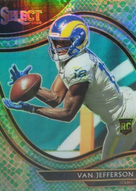 Van Jefferson 2020 Select #371 Field Level Tmall Dragon Scale /67 Rookie SGC 10