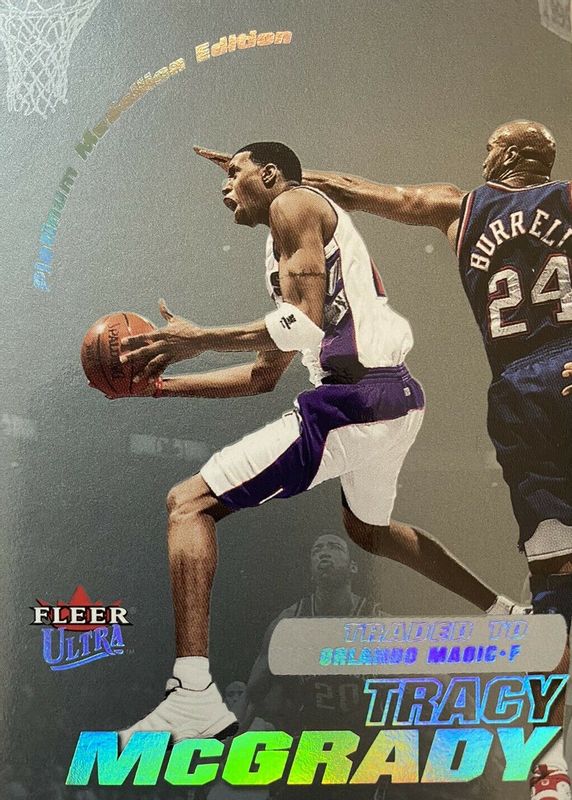 Tracy McGrady 2000 Fleer Ultra #165 Platinum Medallion /50 Price Guide -  Sports Card Investor