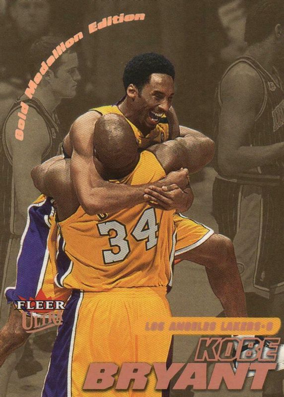 Kobe Bryant 2000 Fleer Ultra #10 Gold Medallion