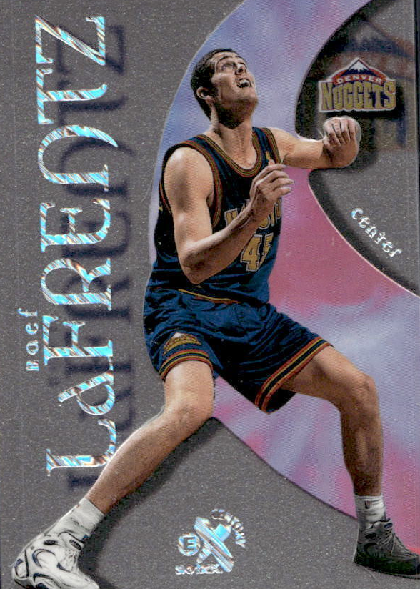 Raef LaFrentz 1998 Skybox E-X Century #84 Essential Credentials 