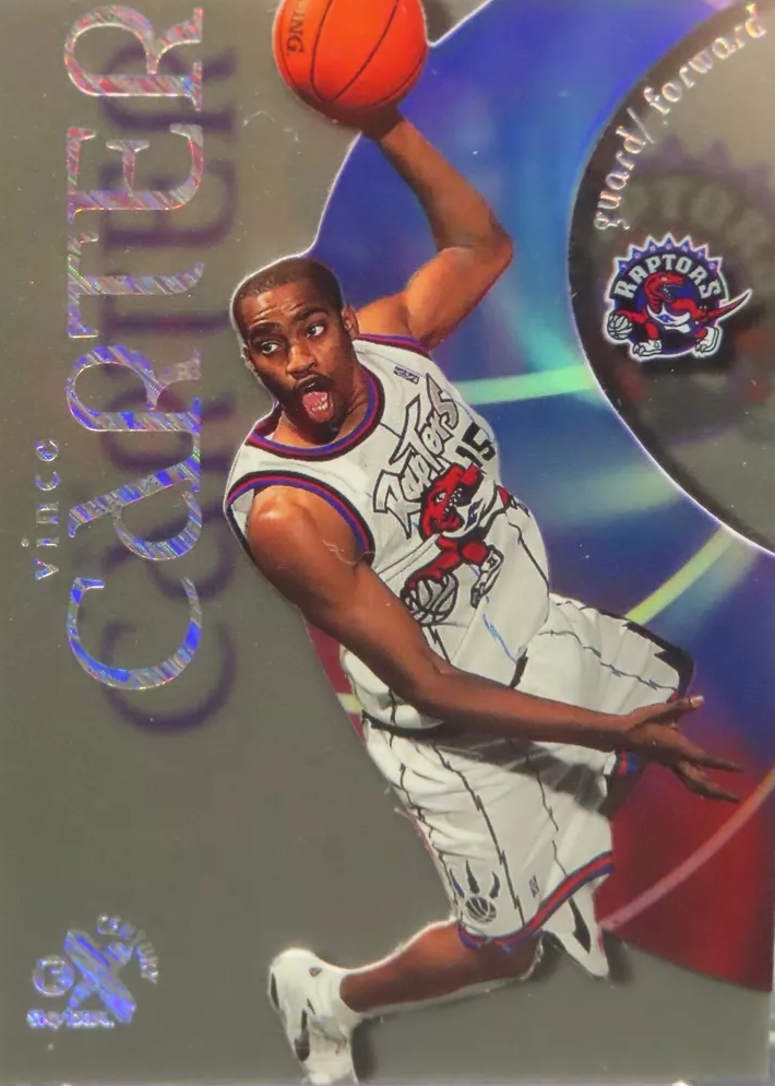 Vince Carter 1998 SkyBox E-X Century #89 Essential