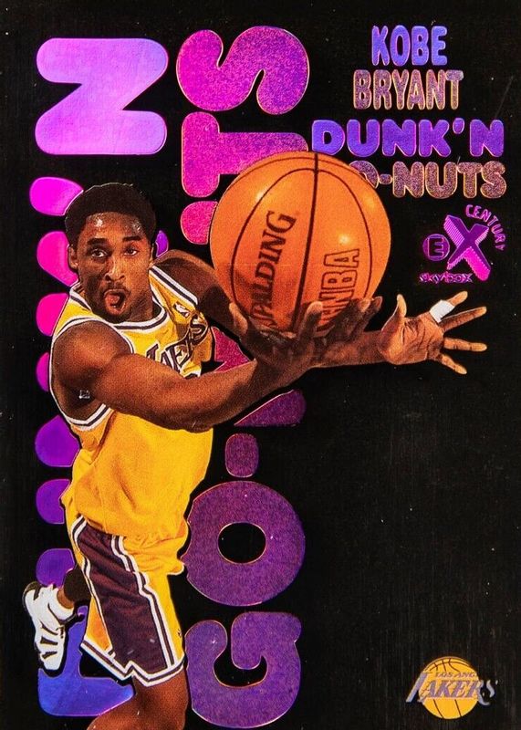 Kobe Bryant 1998 SkyBox E-X Century #6DG Dunk 'N Go-Nuts PSA 5