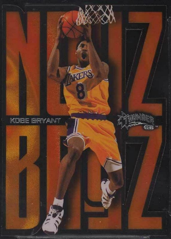 Kobe Bryant 1998 SkyBox Thunder #3NB Noyz Boyz BGS 8