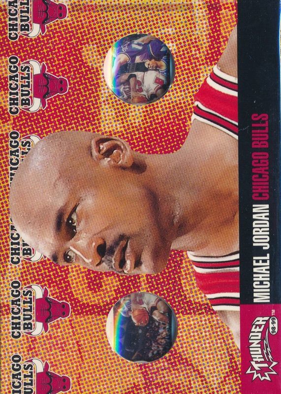 Michael Jordan 1998 SkyBox Thunder #9 Flight School PSA 8