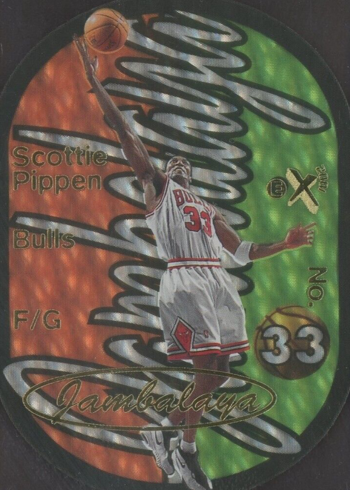 Scottie Pippen 1997 Skybox E-X2001 #14JB Jambalaya Price Guide