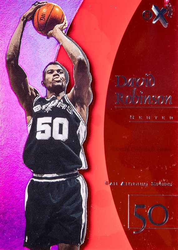 David Robinson 1997 SkyBox E-X2001 #18 Essential Credentials Future (/63) BGS 8