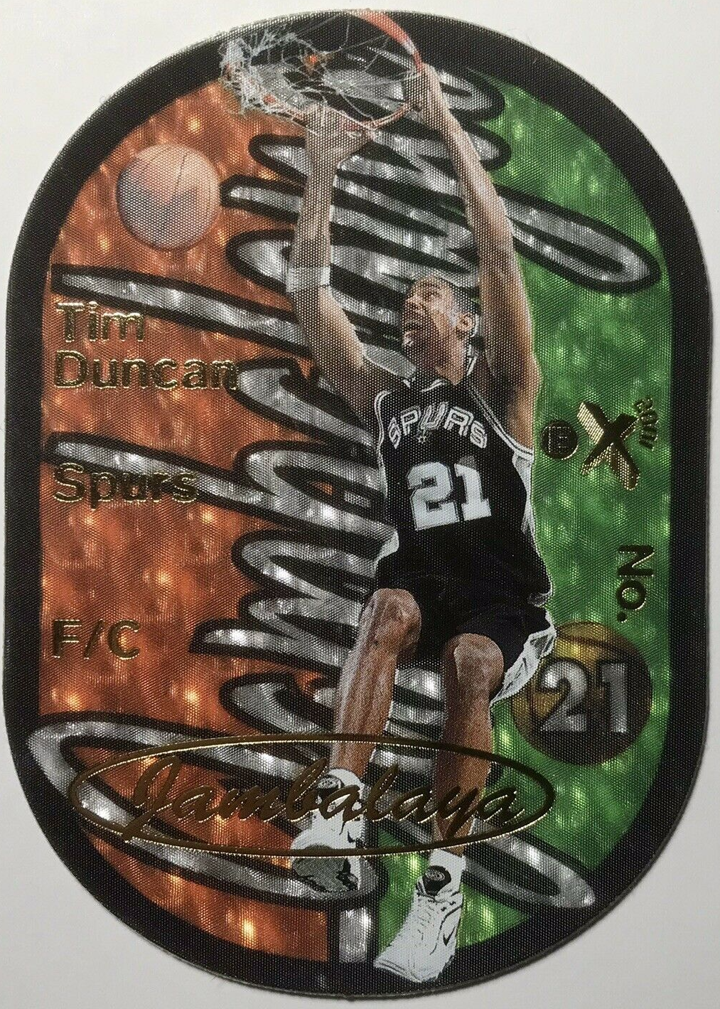 Tim Duncan 1997 Skybox E-X2001 #8JB Jambalaya Price Guide - Sports