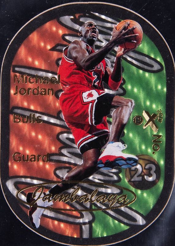 Michael Jordan 1997 SkyBox E-X2001 #6JB Jambalaya SGC 5.5