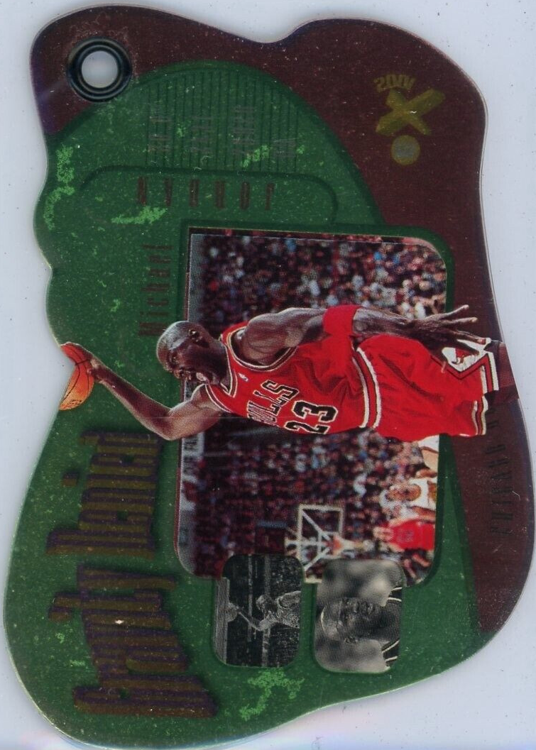 Michael Jordan 1997 Skybox E-X2001 #9 Gravity Denied Price Guide