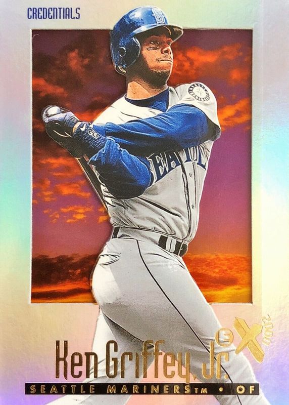 Ken Griffey Jr. 1997 SkyBox E-X2000 #40 Credentials /299 RAW