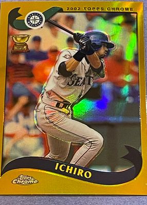 2002 Topps Chrome Gold Refractor