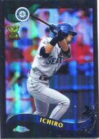 Ichiro Suzuki 2002 Topps Chrome Black Refractor /50 Price Guide