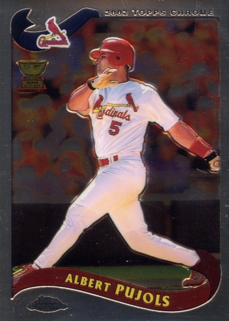 その他 Albert Pujols RC topps 2002 Topps Albert Pujols #719 2001 Rookie Of The Year Award