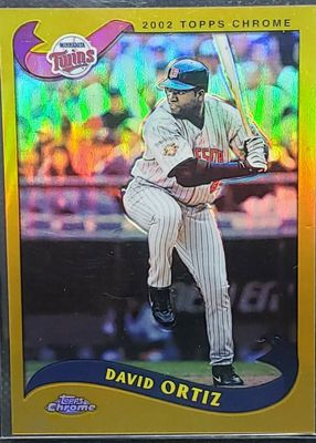 2002 Topps Chrome Gold Refractor