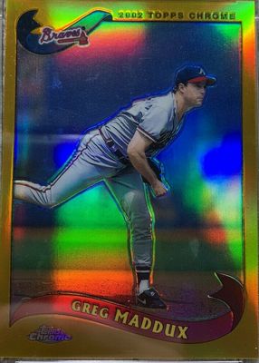 2002 Topps Chrome Gold Refractor