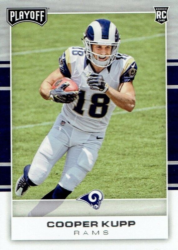 Cooper Kupp 2017 Playoff #232 Base Rookie PSA 9