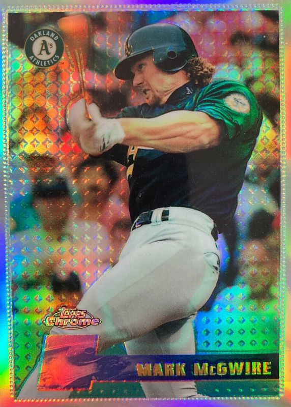 Mark McGwire 1996 Topps Chrome #41 Refractor SGC 9