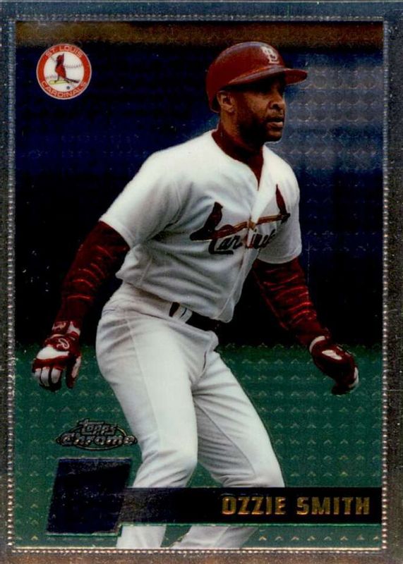 Ozzie Smith 1996 Topps Chrome #120 Base PSA 10