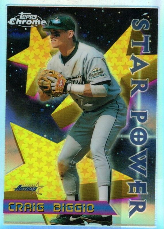 1996 Topps Chrome #9 Star Power - Refractor