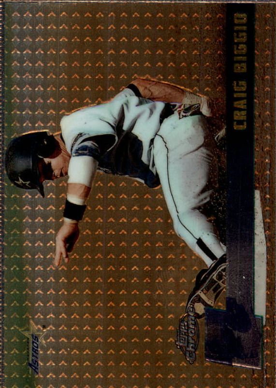 Craig Biggio 1996 Topps Chrome #122 Base RAW