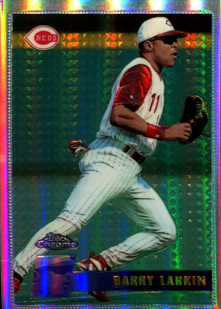 Barry Larkin 1996 Topps Chrome #116 Refractor Price Guide - Sports