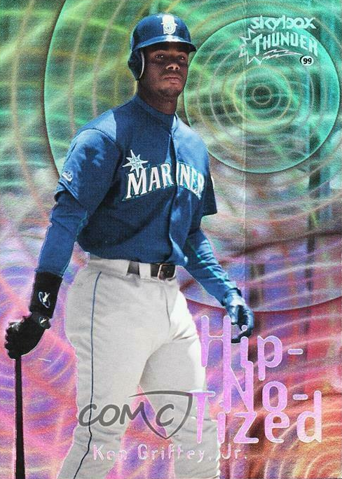 Ken Griffey Jr. 1999 SkyBox Thunder #H4 Hip-No-Tized Price