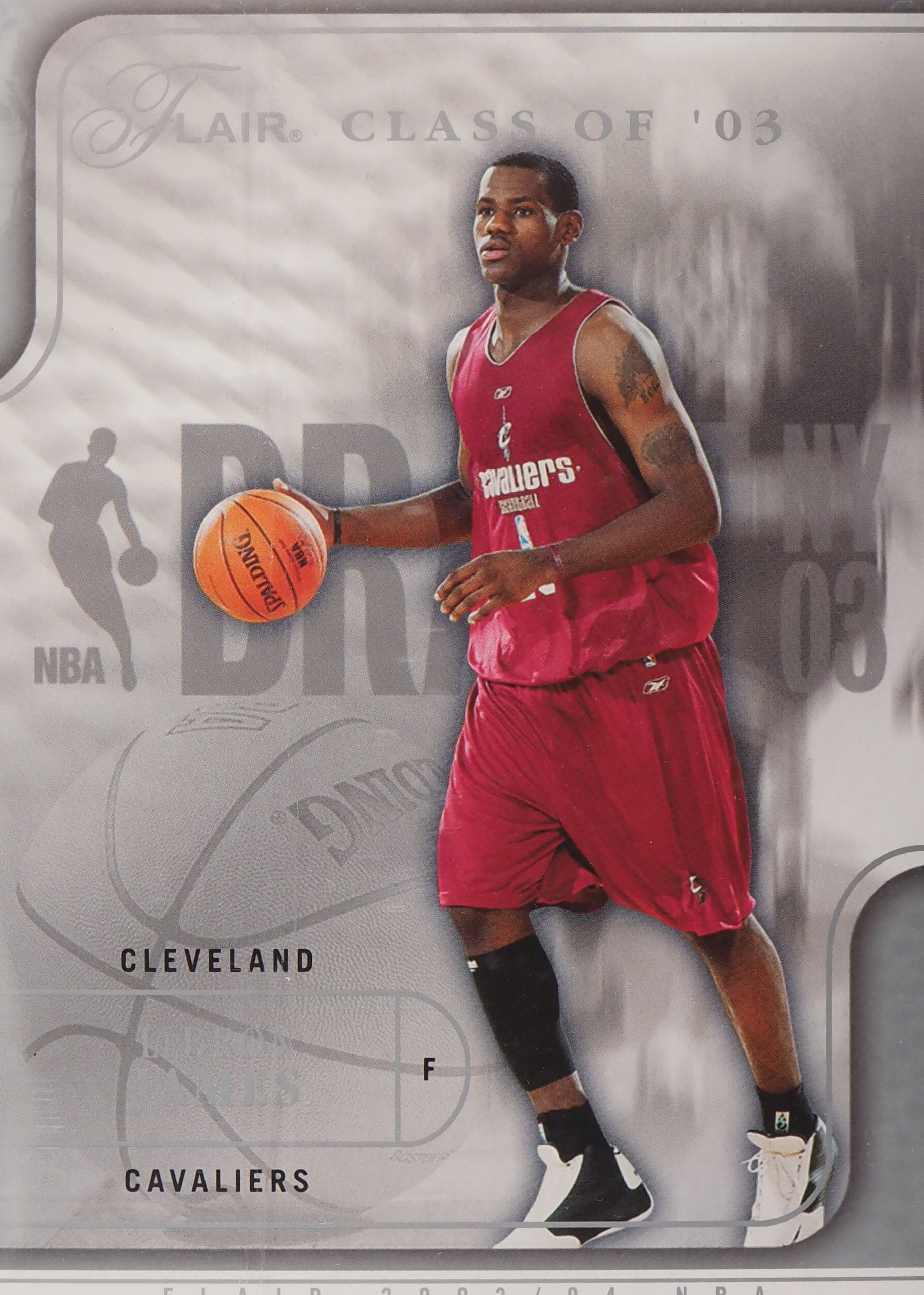LeBron James 2003 Flair #94 Rookie Jumbos /400 Price Guide