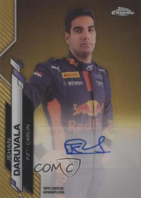2020 Topps Chrome Formula 1 #F1A-JD Autographs - Gold Refractor /50