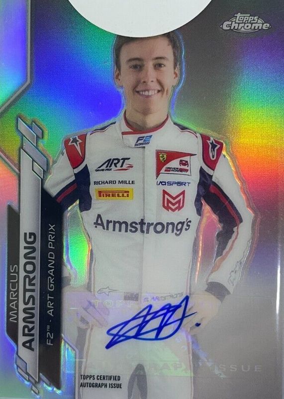 2020 Topps Chrome Formula 1 #F1A-MA Autographs (/356)