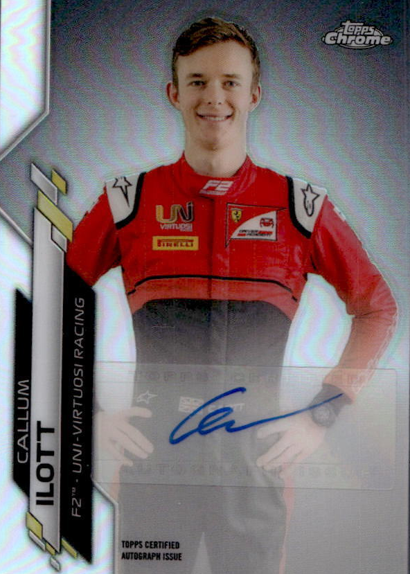 Callum Ilott 2020 Topps Chrome Formula 1 #F1A-CI Autographs (/566