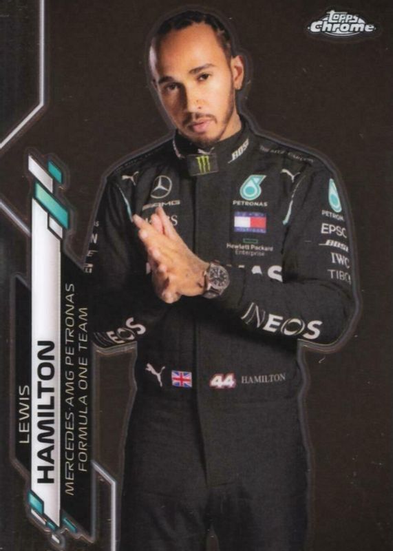 Lewis Hamilton 2020 Topps Chrome Formula 1 SP Variation #1 Price ...