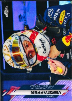 2020 Topps Chrome Formula 1 #179 F1 Racers - Purple Refractor /399